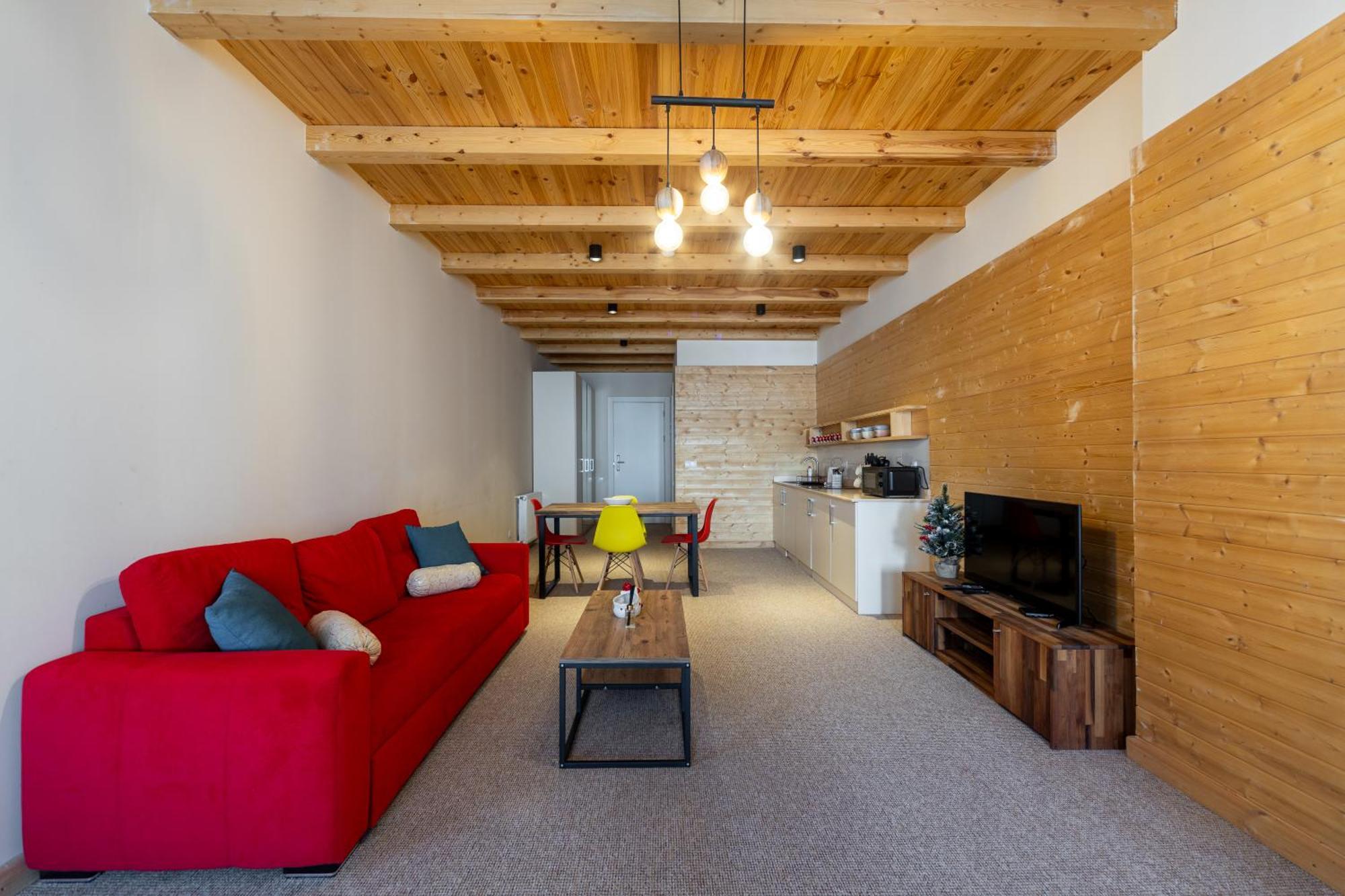 New Gudauri Voyage Apartments By Gondola Ngoại thất bức ảnh