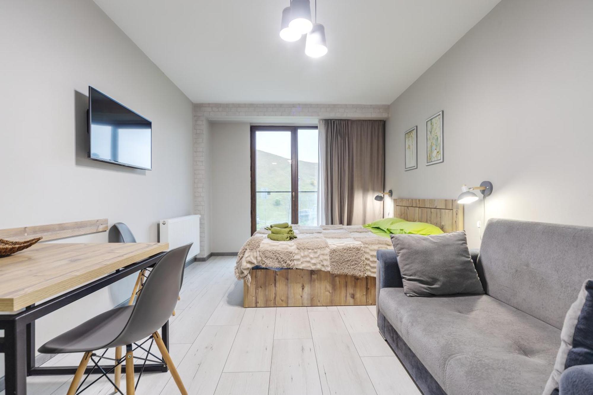 New Gudauri Voyage Apartments By Gondola Ngoại thất bức ảnh